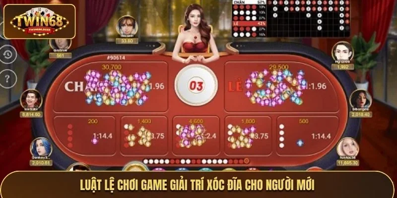 Luật lệ chơi game giải trí xóc đĩa cho người mới